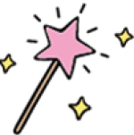 Różdżka w zestawie